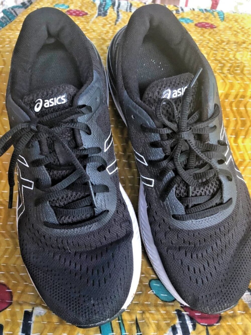 ASICS Everyday Comfort Women’s Sneaker Running Shoes 1012A916 Black Sz 9